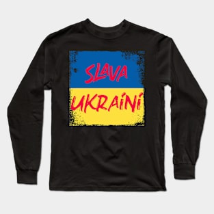 Slava Ukraini Long Sleeve T-Shirt